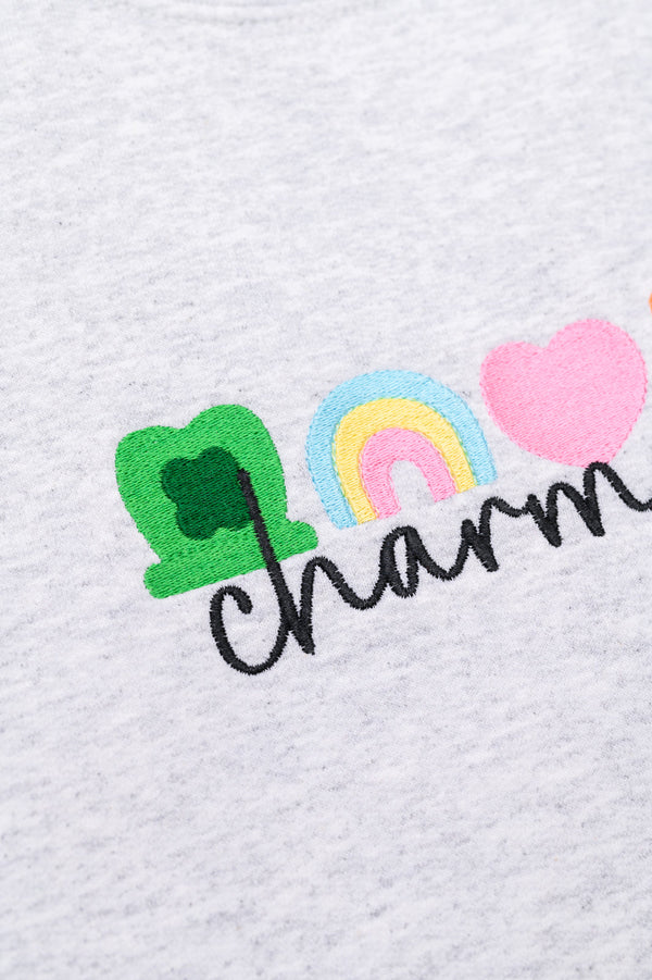 PREORDER: Charmed Embroidered Sweatshirt