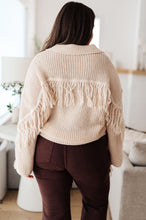 Sweet Surrender Fringe Sweater