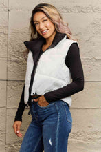 Drawstring Puffer Vest