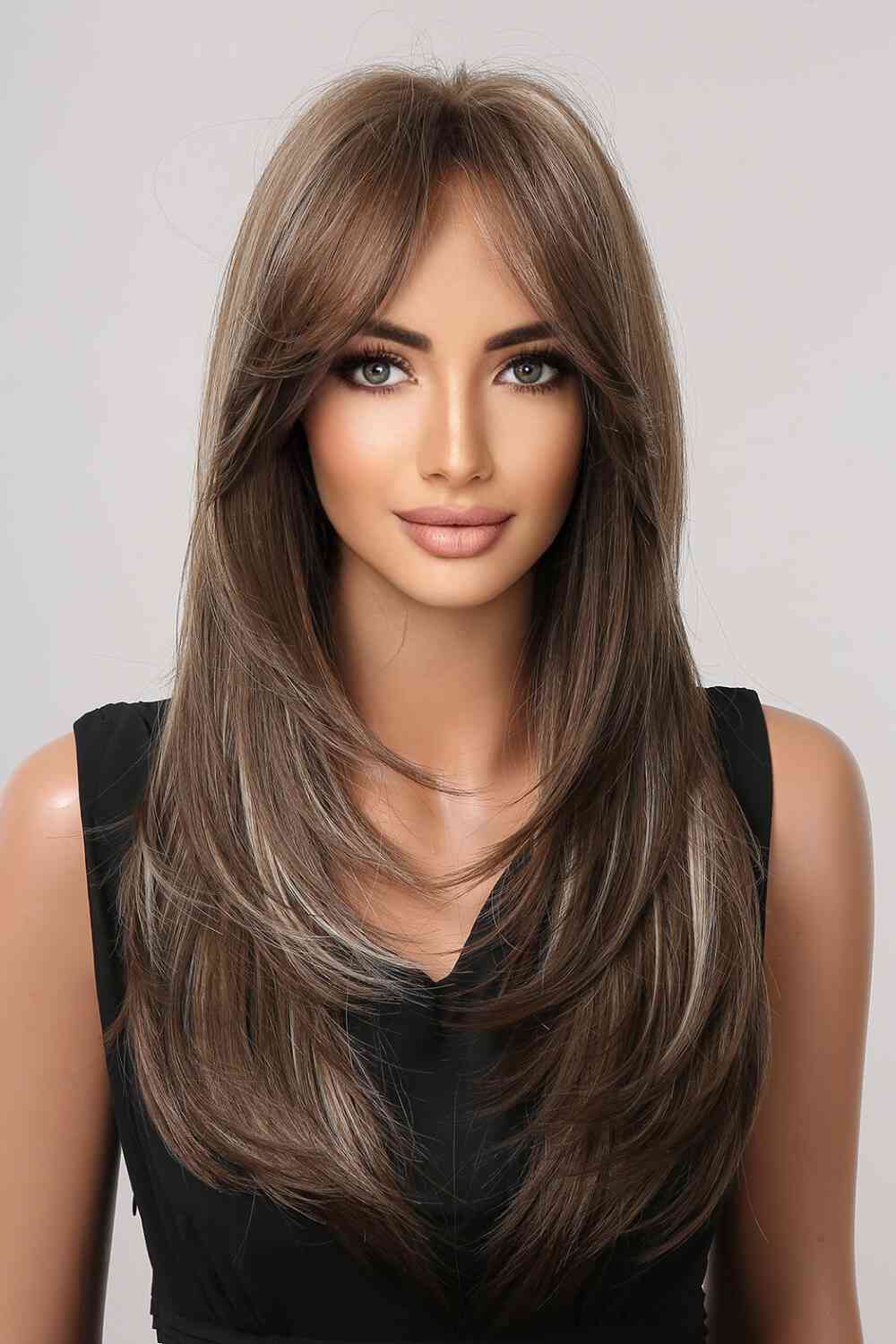 Synthetic Long Straight Wig | Affordable Synthetic Wigs | Kenchima