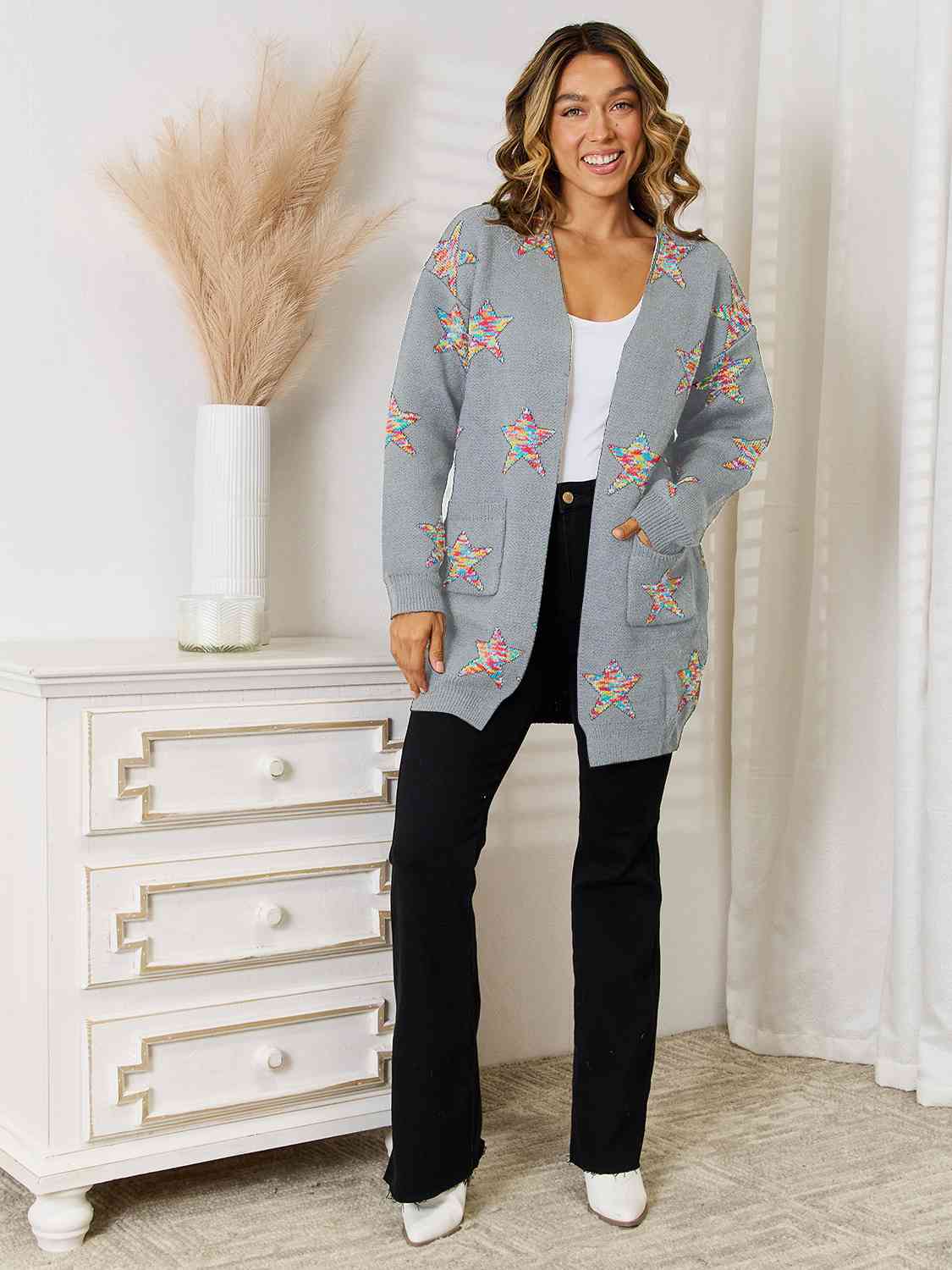 Open Front Cardigan