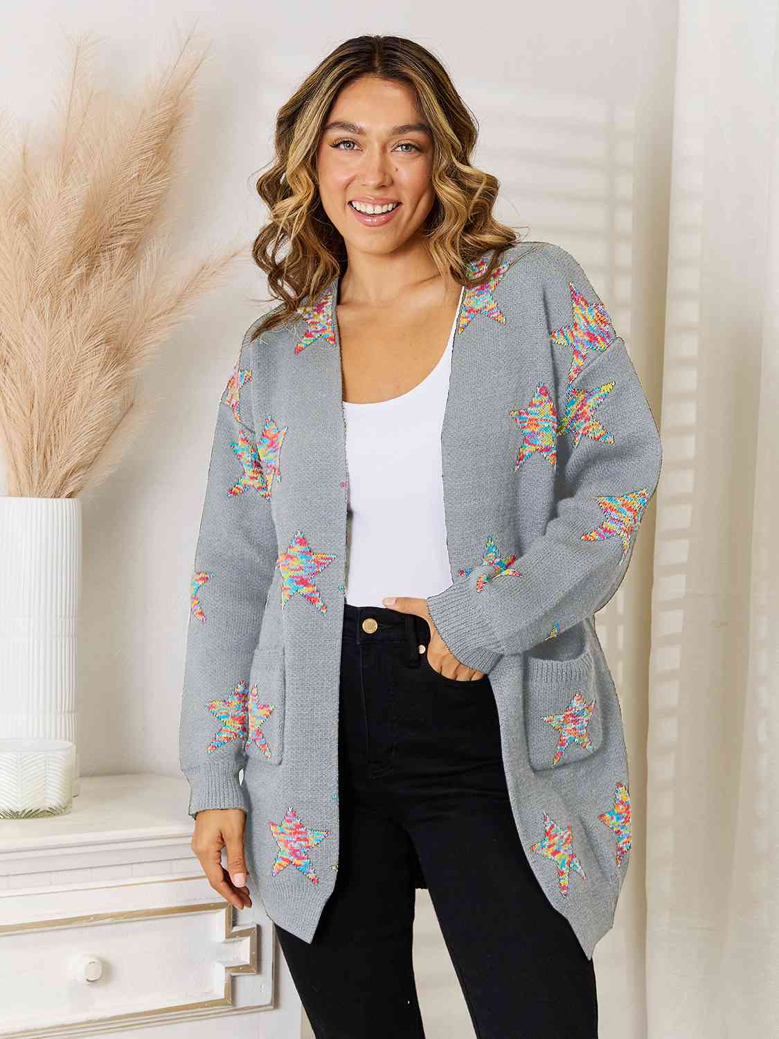 Open Front Cardigan