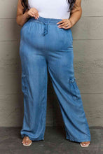 Denim Cargo Pants