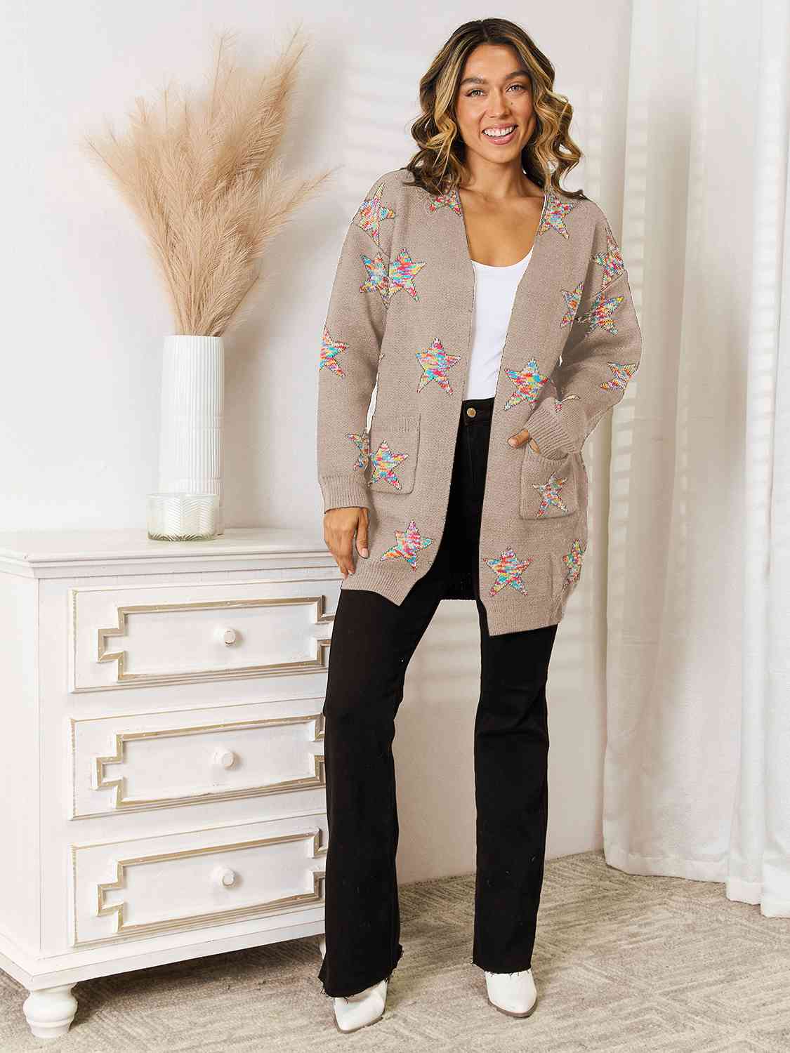Open Front Cardigan