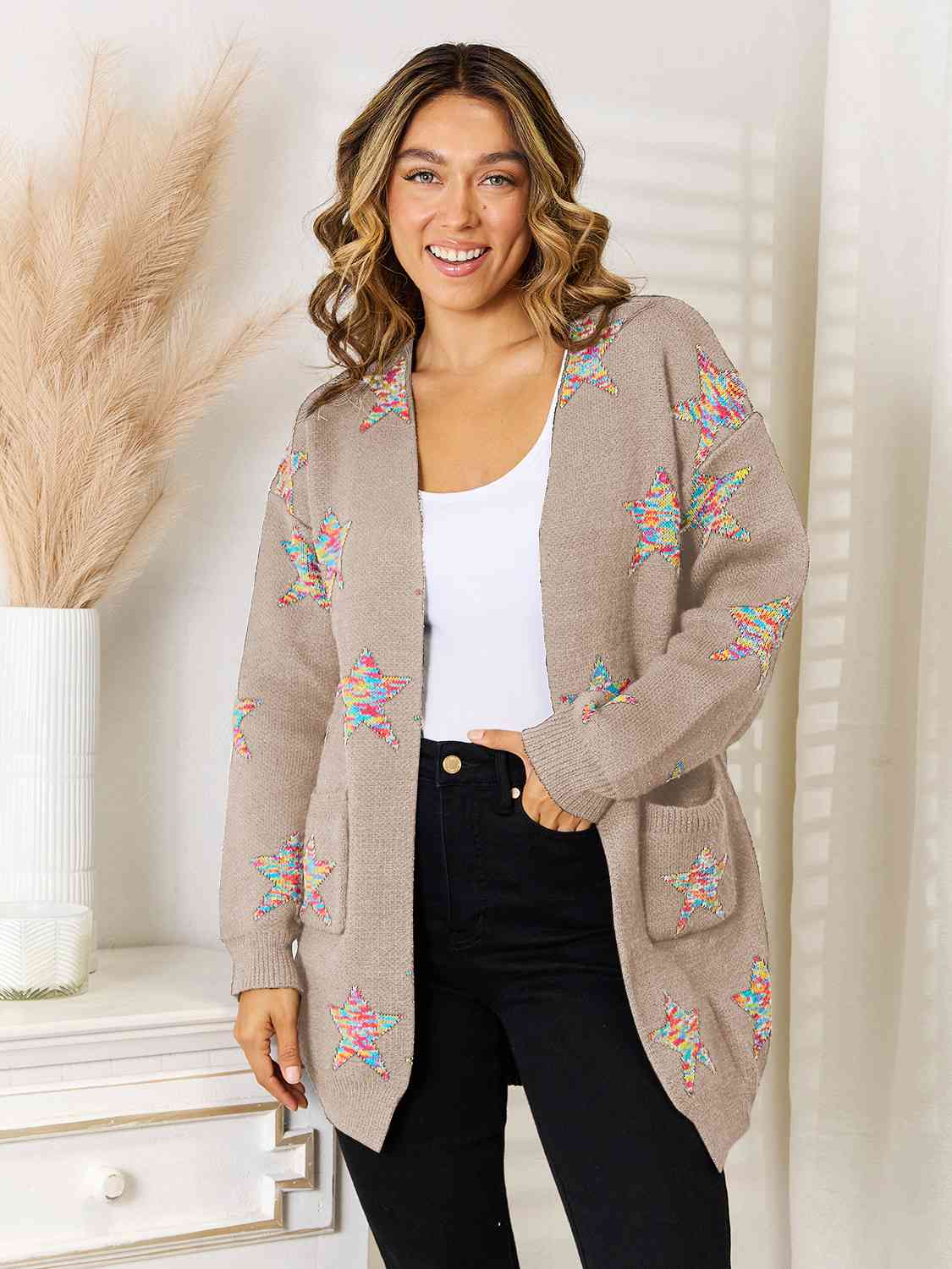 Open Front Cardigan