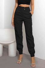 High Waist Cargo Pants - Kenchima 