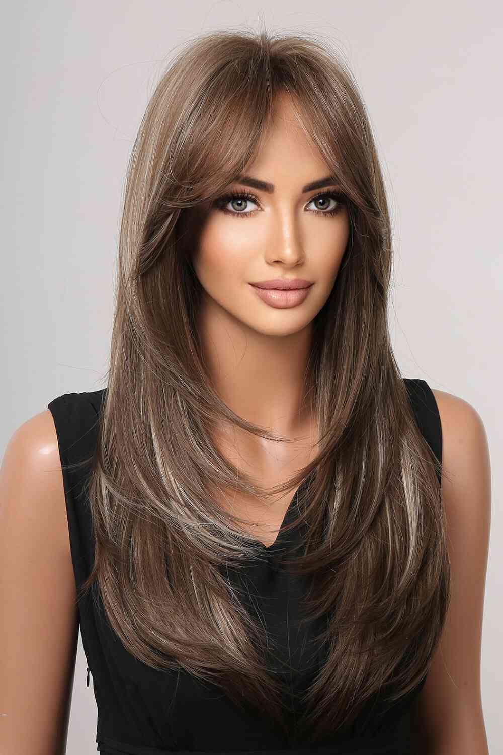 Synthetic Long Straight Wig | Affordable Synthetic Wigs | Kenchima