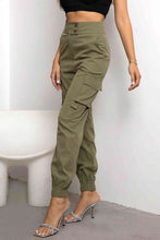 High Waist Cargo Pants - Kenchima 