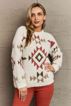 Aztec Fuzzy Sweater